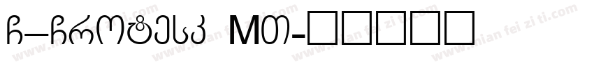 G_Grotesk MT字体转换